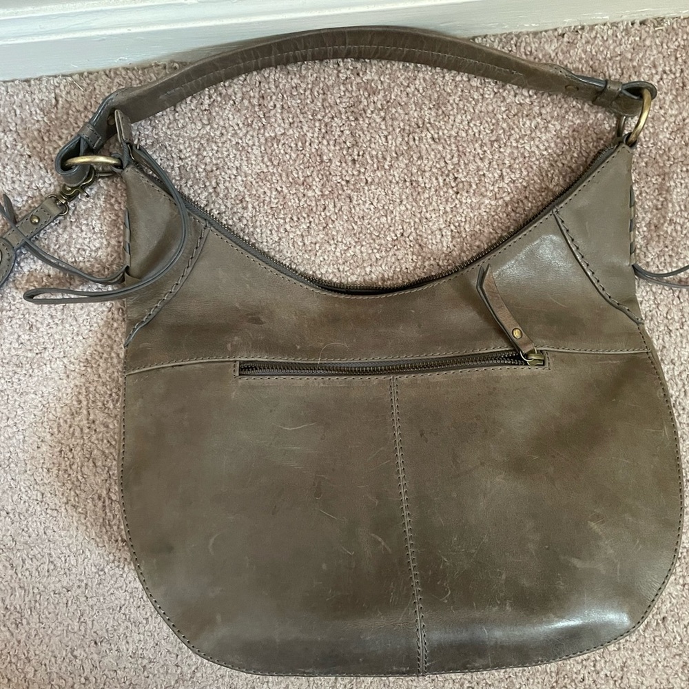 Born leather bag.